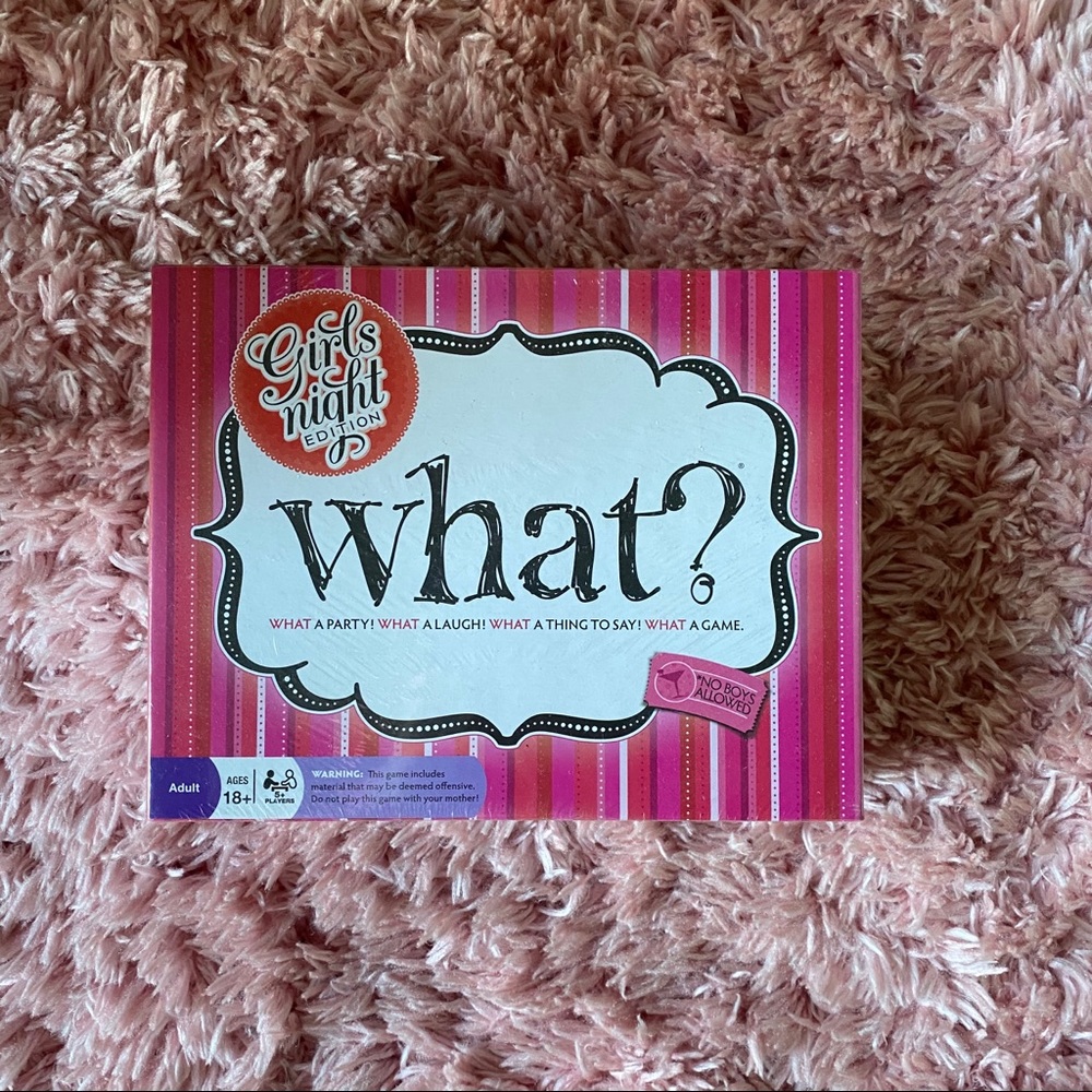WHAT? Girls Night Edition Board Game